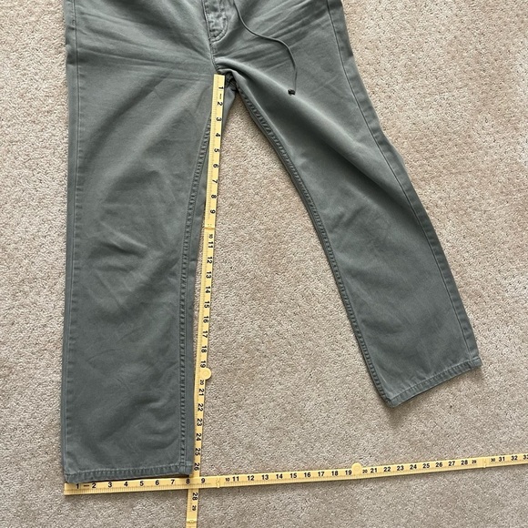 DKNY JEANS Women’s Khaki Cotton Zip Fly Drawstring Pants-Size 4 - Picture 9 of 9